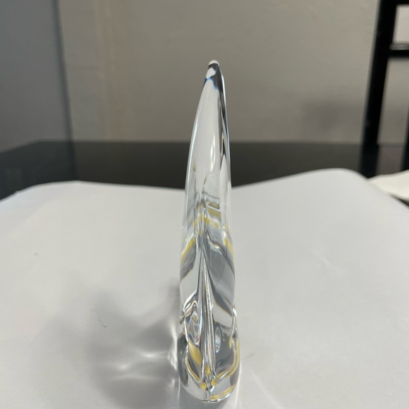 DAUM France Clear fish  Paperweight - Picture 2 of 5